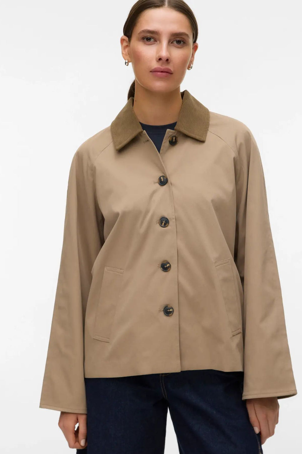 Veste courte Chelseafia - Vison argenté