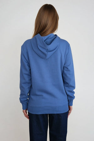 Sweatshirt Hoodie - Dusty Blue