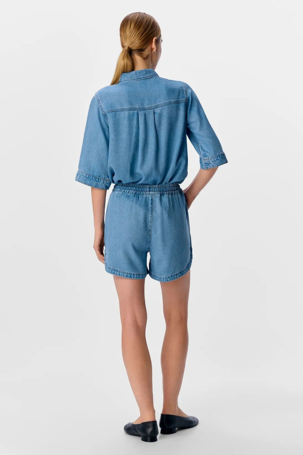 Cadre Shorts - Denim bleu clair