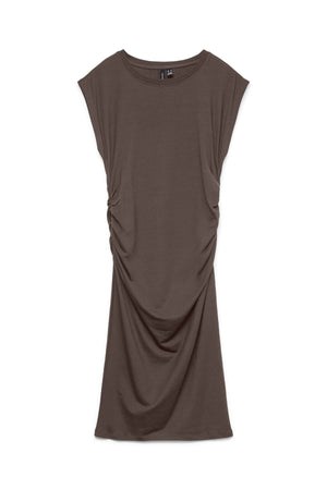 Robe courte Ava Sarah - Chocolat Martini