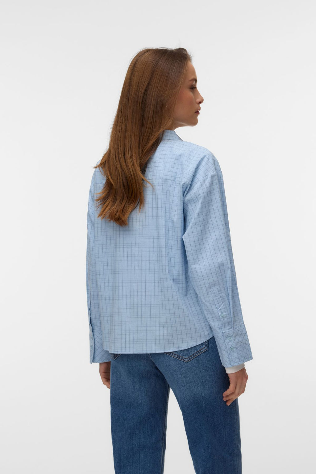 Chemise Monday - Carreaux Bleu Cachemire