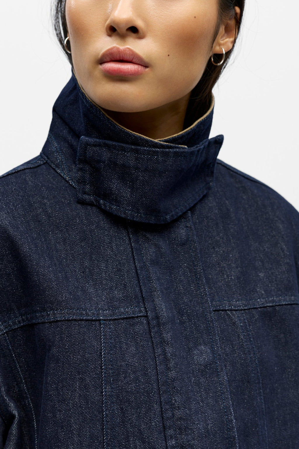 Veste en jean Sirenna - Denim bleu foncé