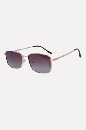 Lunettes de soleil Jason - Marron doré