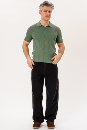 Polo en tricot Duran - Vert