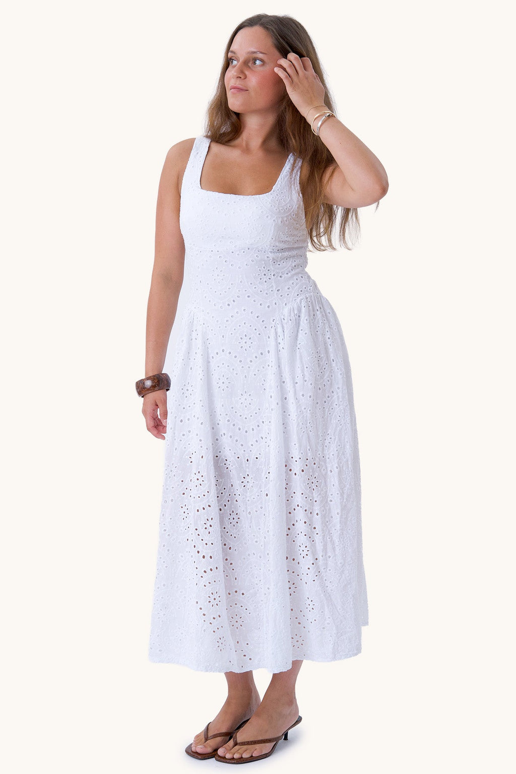 Asta Dress - White