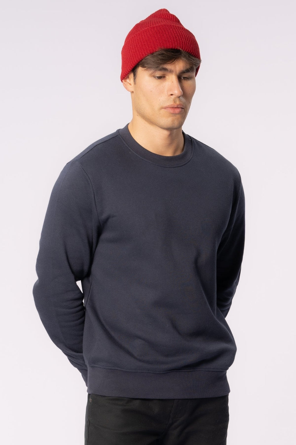 Bonnet tricoté - Rouge