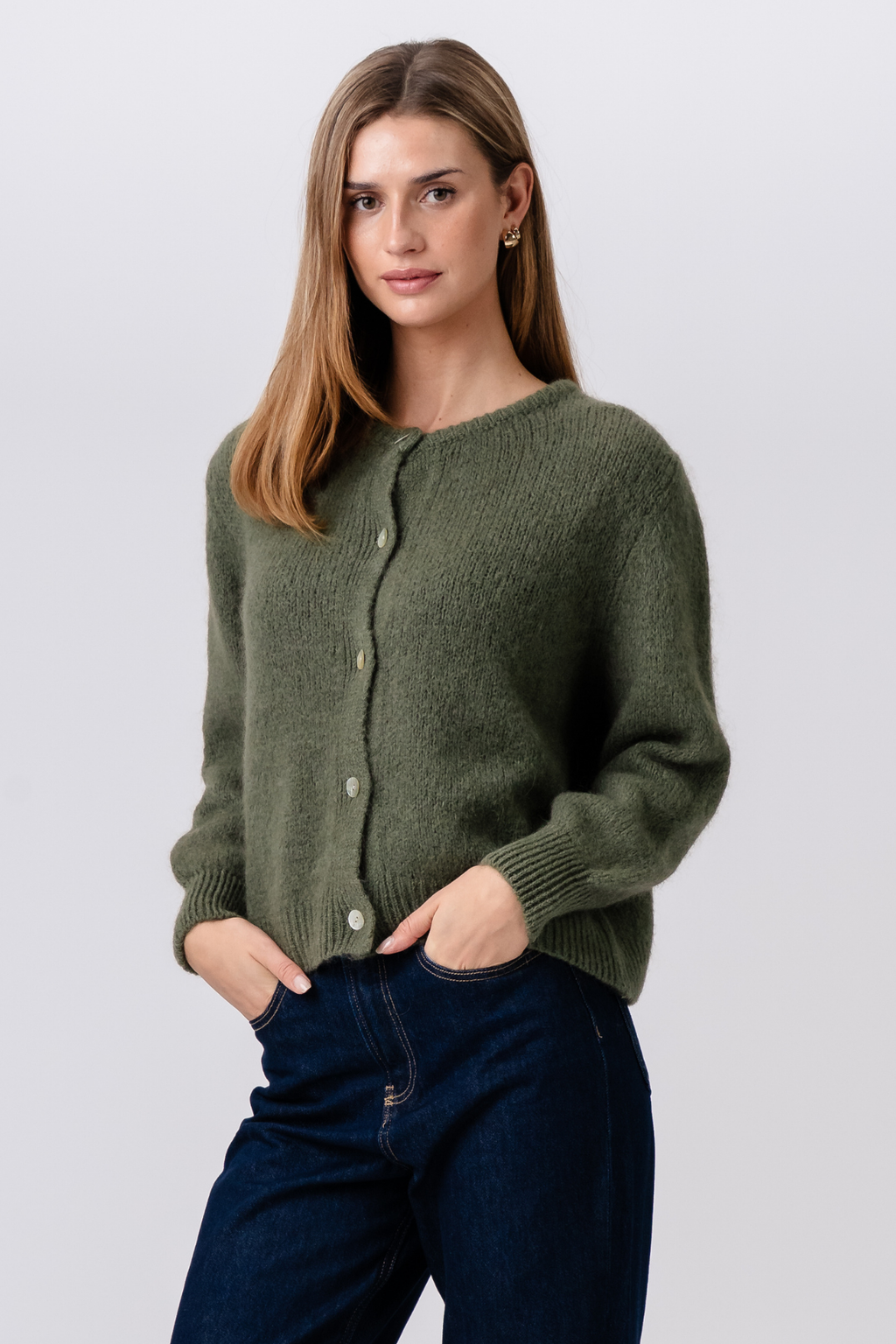 Cardigan Anna - Vert Foncé