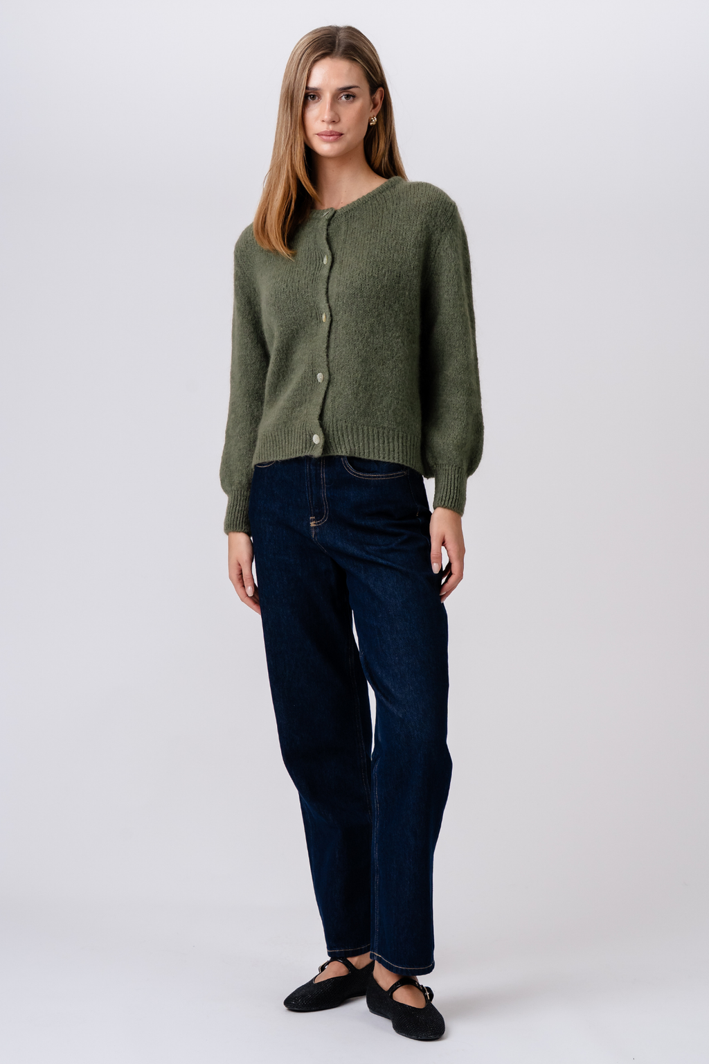 Cardigan Anna - Vert Foncé