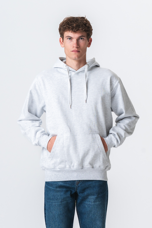 Basic hoodie - Ash gray
