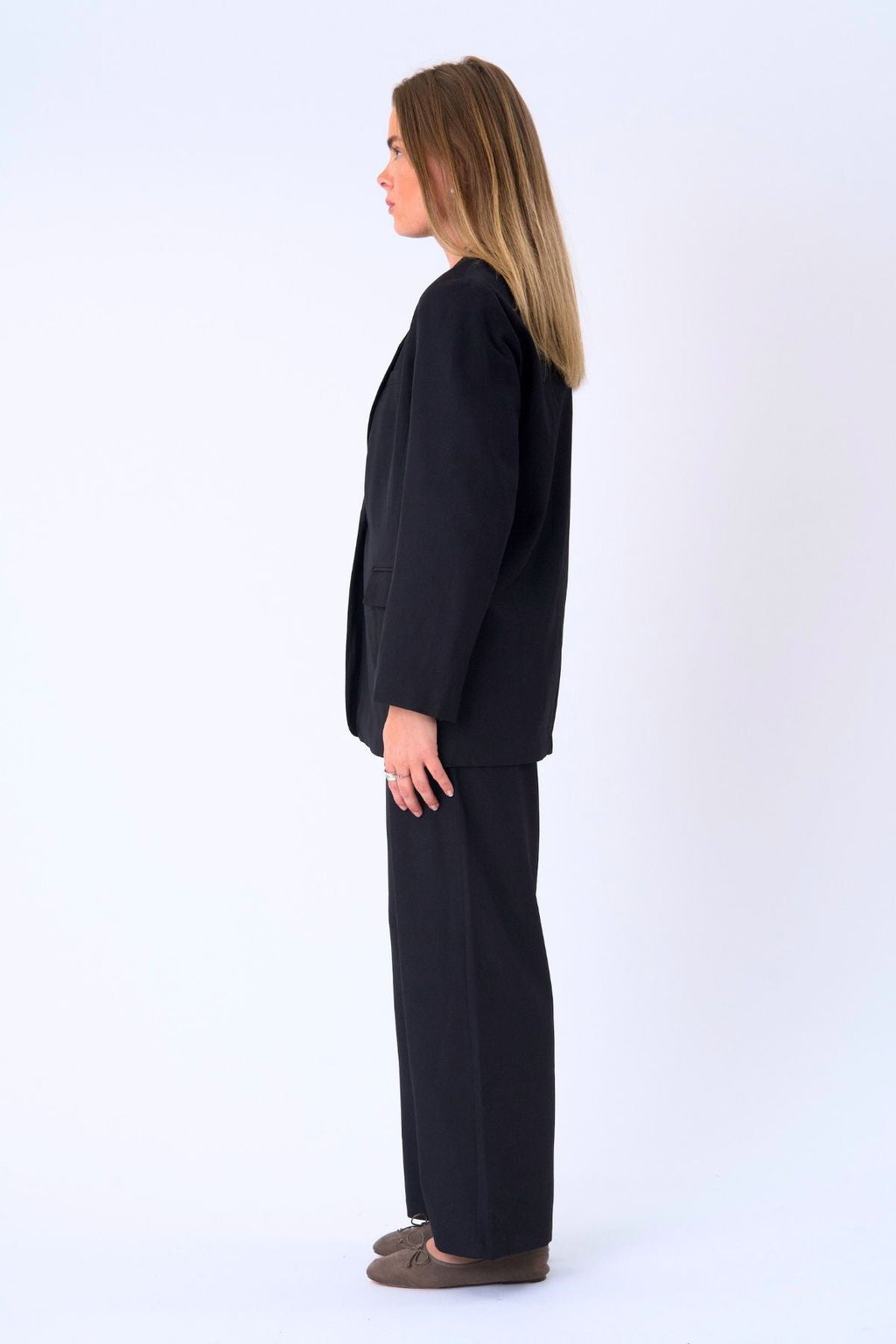 Blazer surdimensionné - noir
