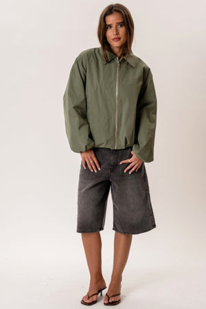 Veste Courte Ines - Kaki