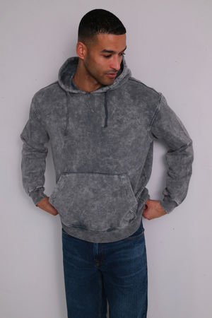 Sweat à capuche Vincent - Gris