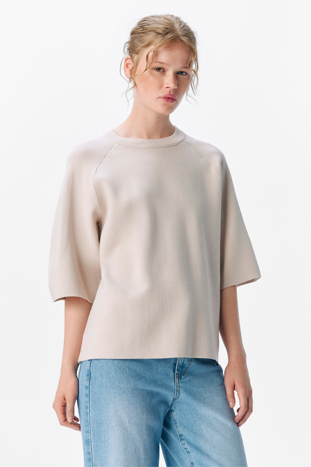 Reynard 2/4 Knit Pullover - Silver Gray