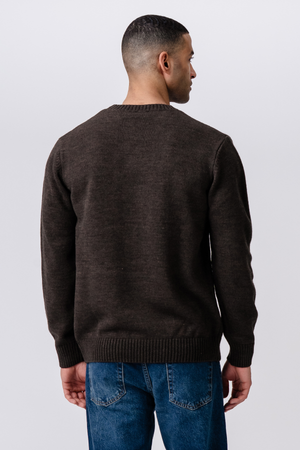 Easton Knit - Dark Brown
