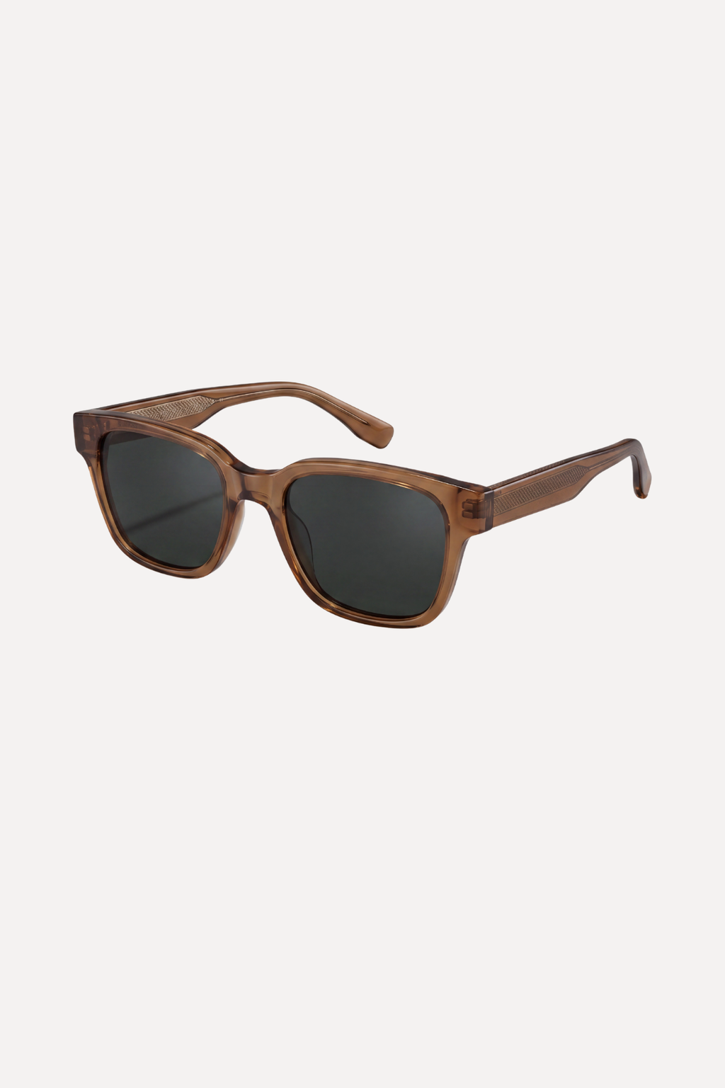 Lunettes de soleil Simon - Transparent-Marron