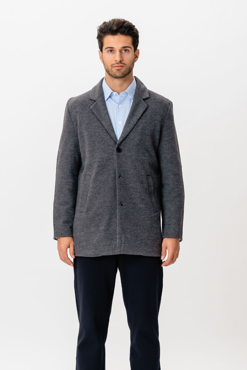 Manteau classique - Gris