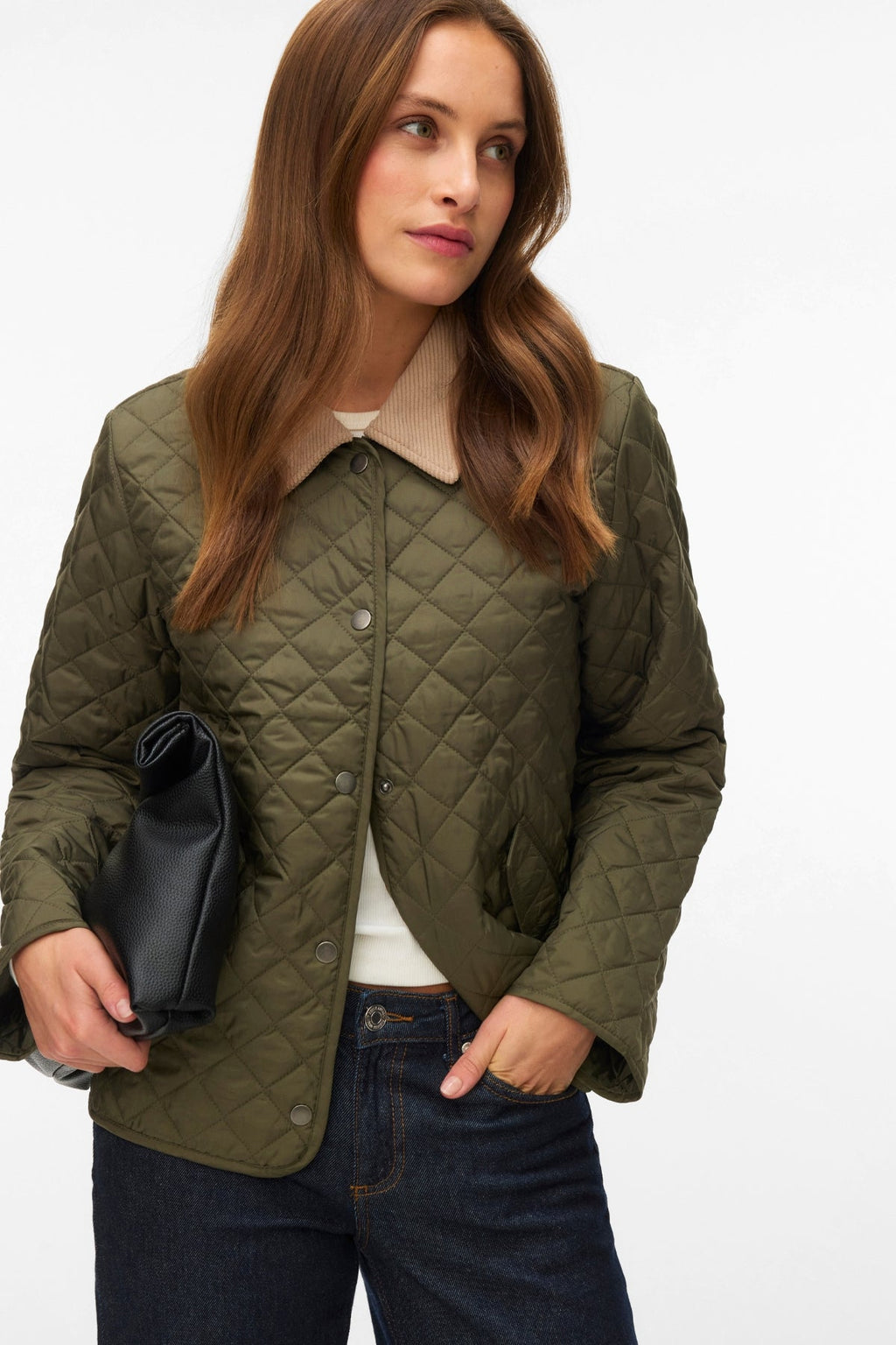 Alba Short Jacket - Kalamata Silver Mink