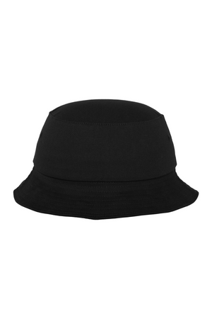 Chapeau Bucket en coton sergé - Noir