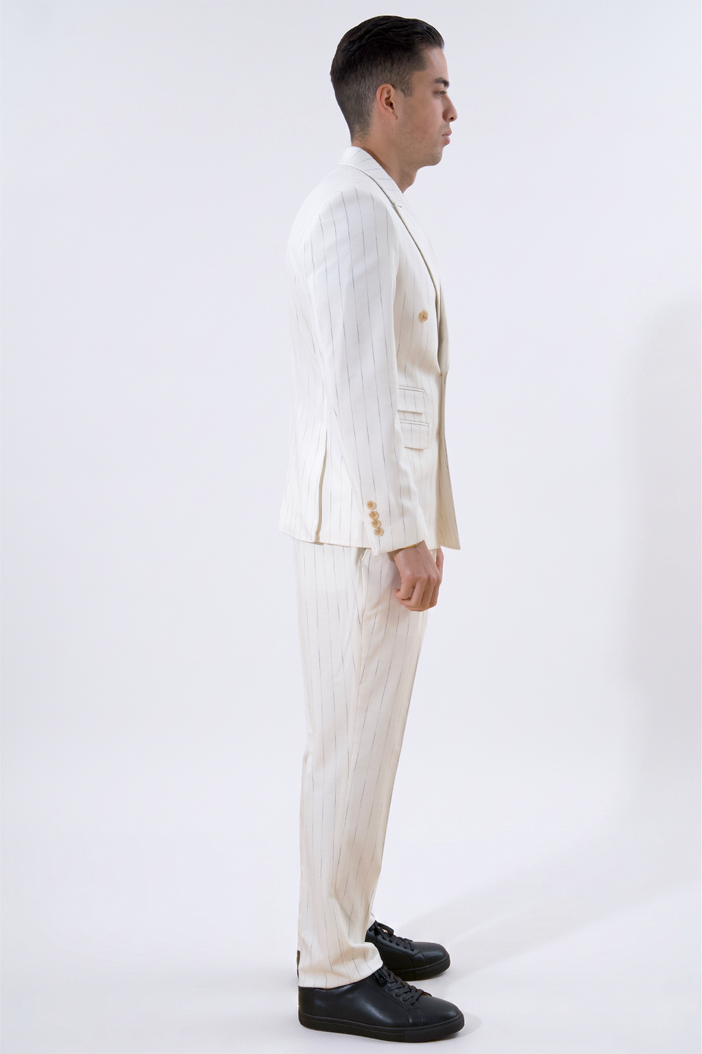 Classique Pants - Rayures blanches