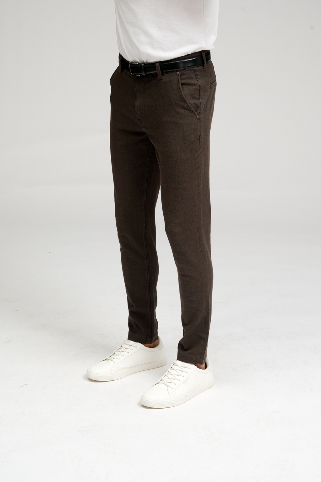 La performance originale Structure Pantalon - brun foncé