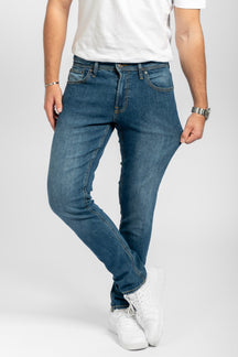 Le jean de performance original (Slim) - Denim bleu moyen