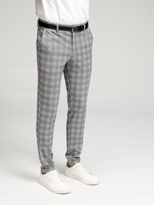 L'original Performance Pants - Lightgrey Checkered (Limited)