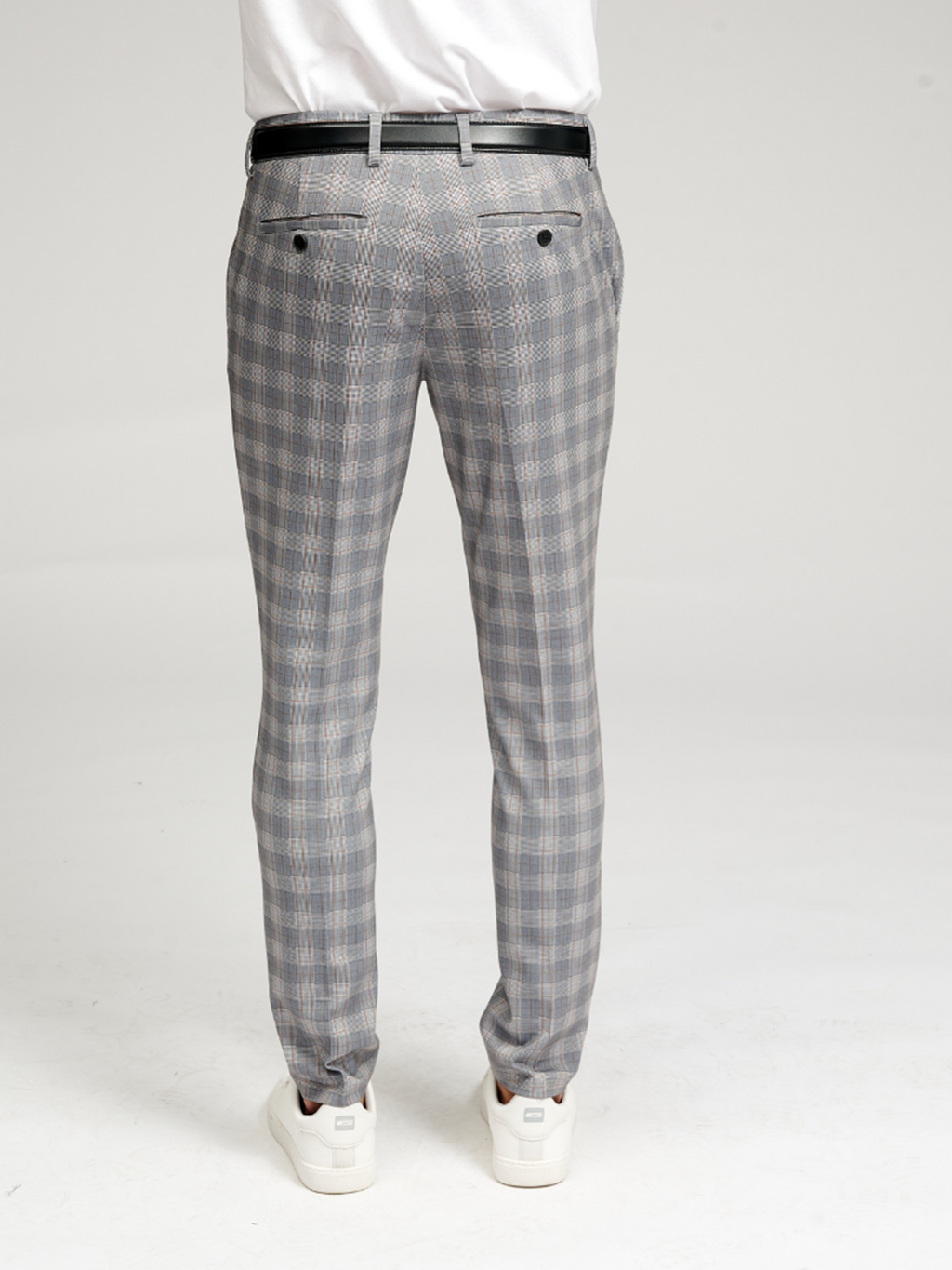 L'original Performance Pants - Lightgrey Checkered (Limited)