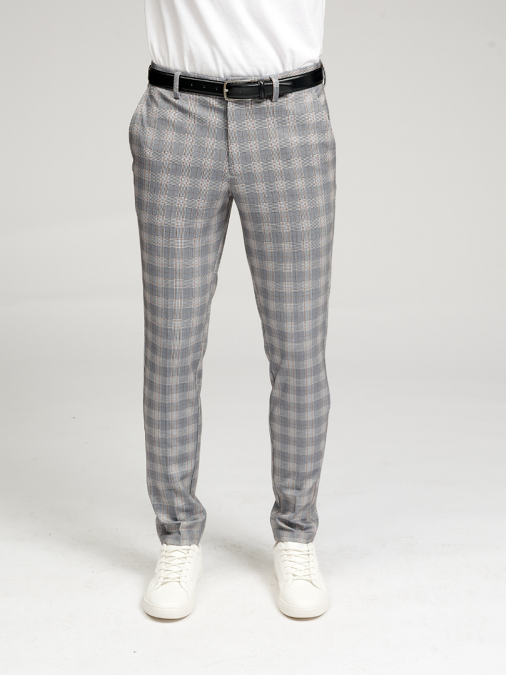 L'original Performance Pants - Lightgrey Checkered (Limited)