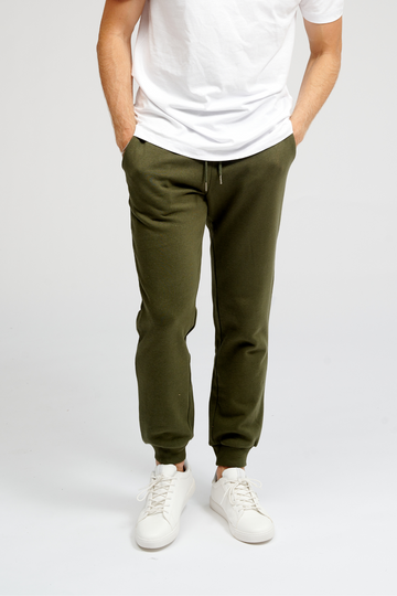 Pantalon de survêtement de base - vert foncé