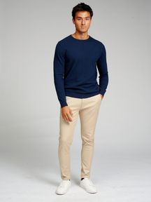 Basic Knit Crewneck - Navy