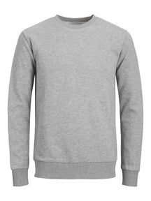 Sweat de base d'équipage - mélange gris clair