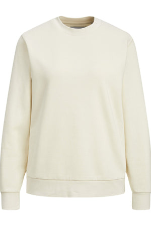 Sweat de base d'équipage - beige légère