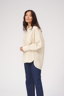 Chemise détendue - beige