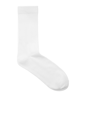 Chaussettes de sport 5 pcs. - Blanc