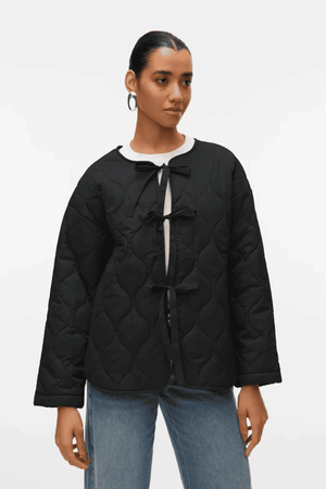 Veste matelassée Sabine LS - noir