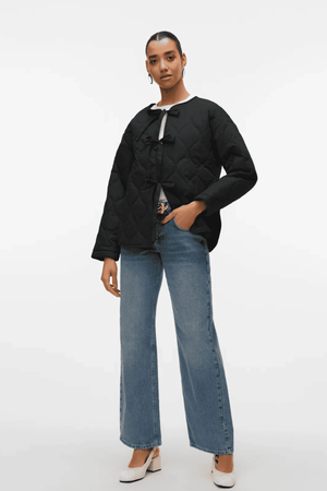 Sabine LS Quilted Jacket - Black