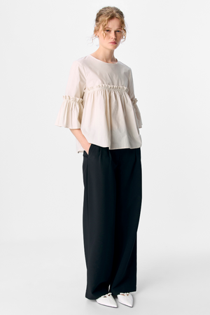 HOPE COUP TOP - Sable blanc