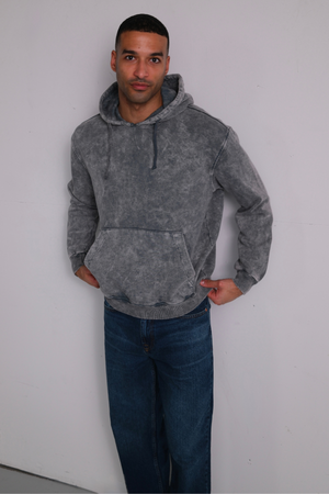 Sweat à capuche Vincent - Gris