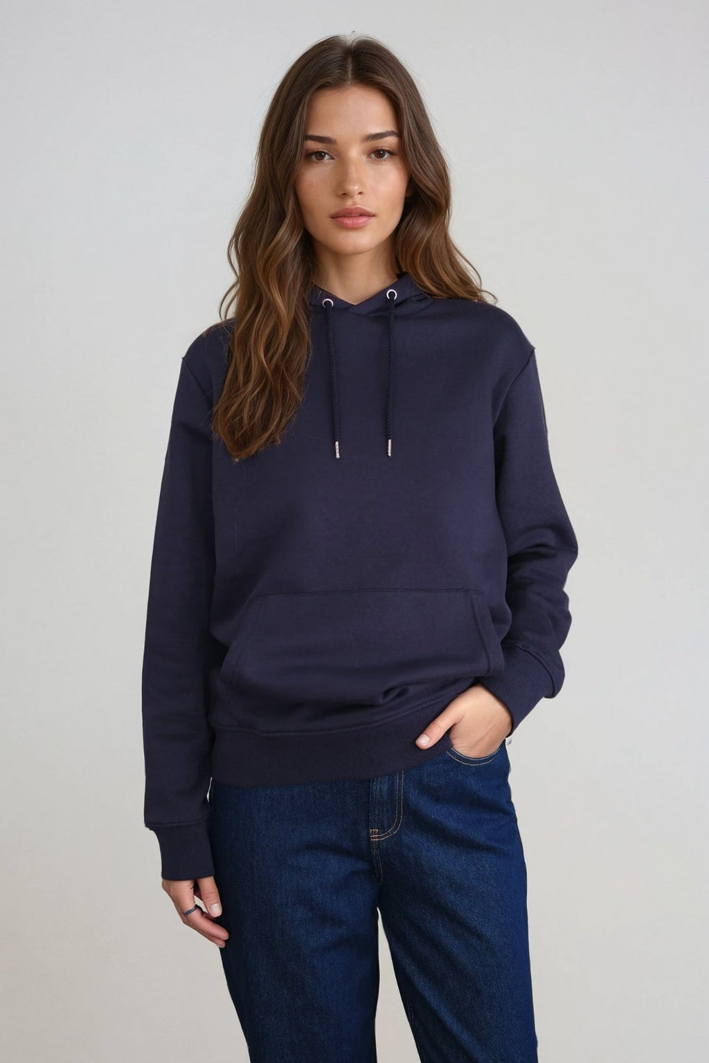 Sweatshirt Hoodie - Navy