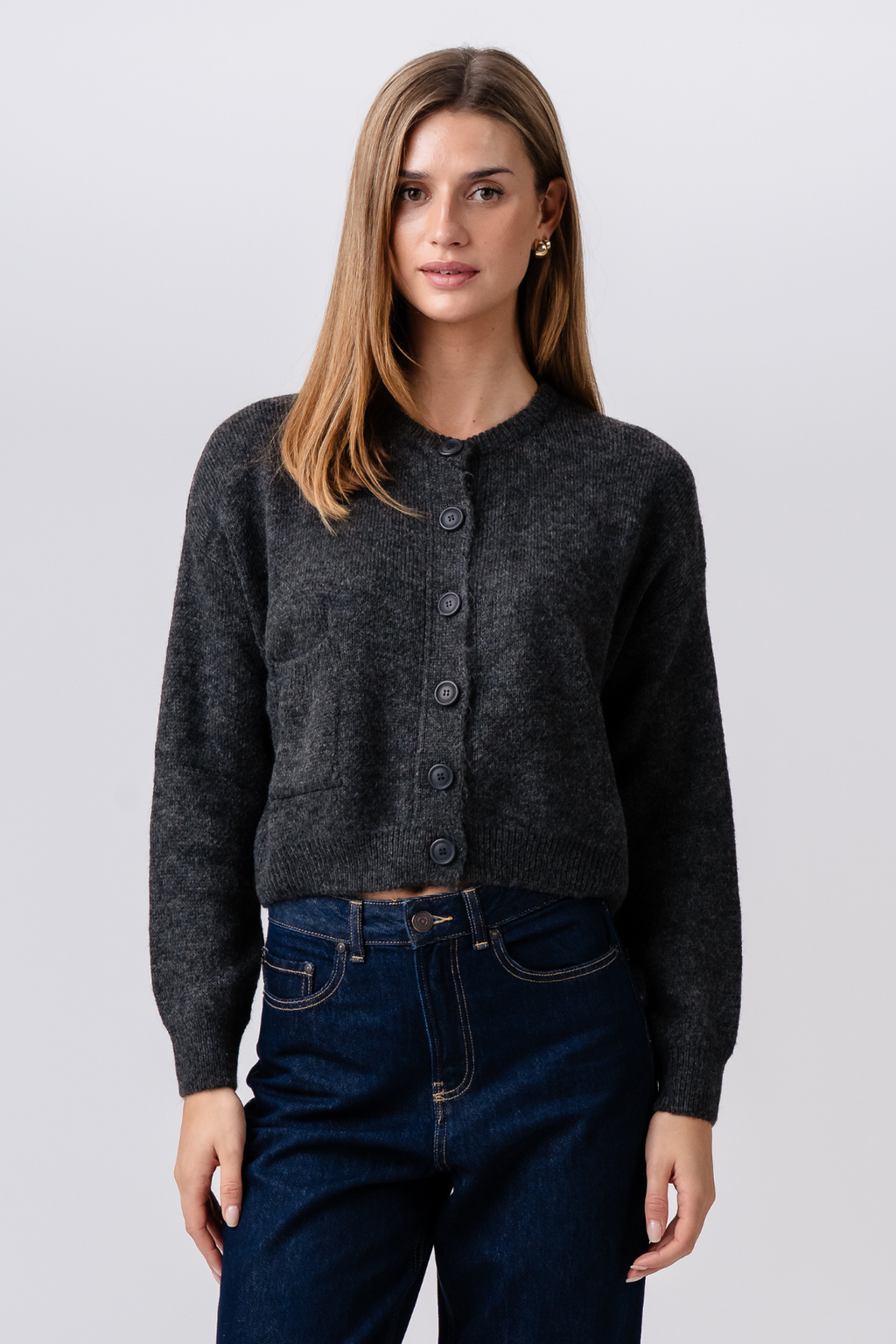 Cardigan Angélique - Graphite