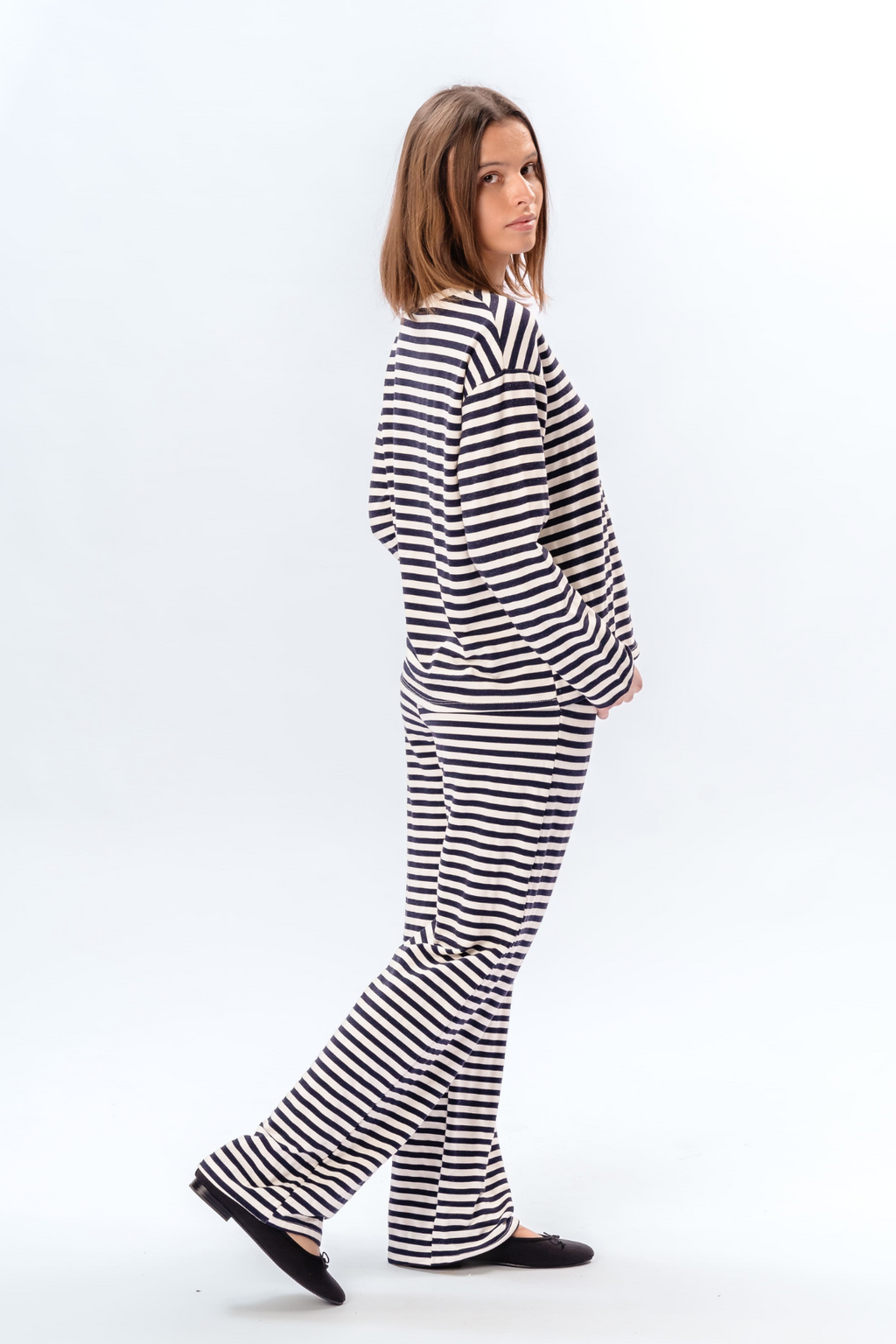 Chemise à rayures - Bleu