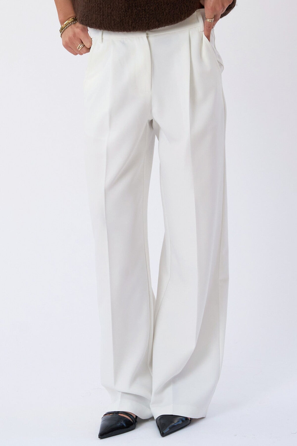 Mila Wide Pants - Off White