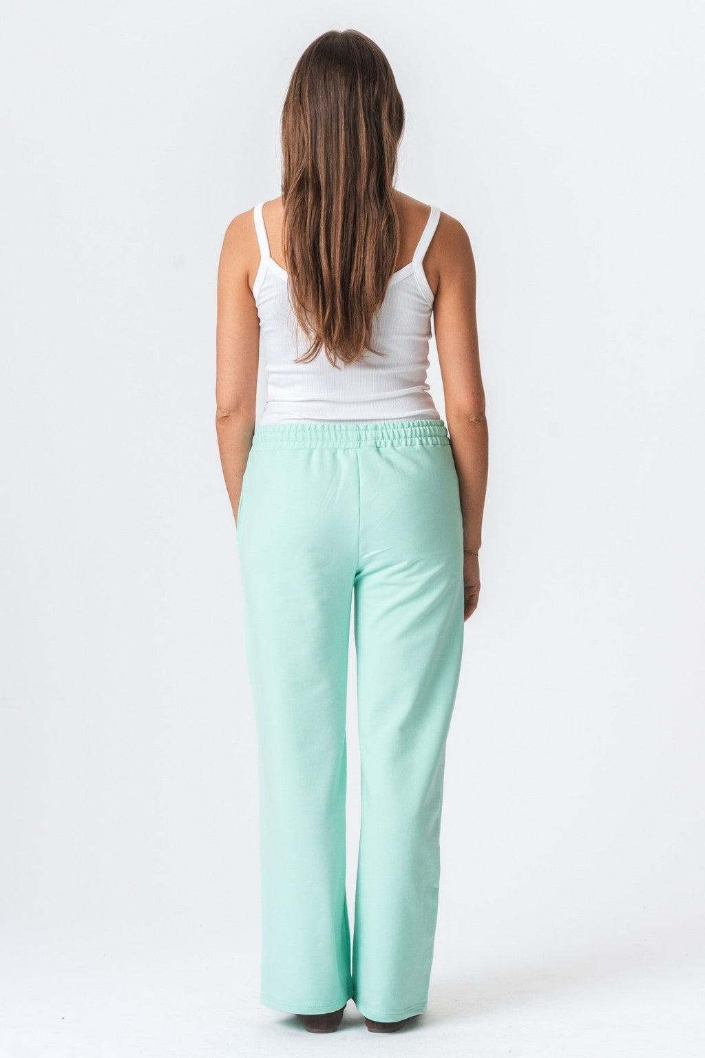 Sweatpants Wide - Dusty Green