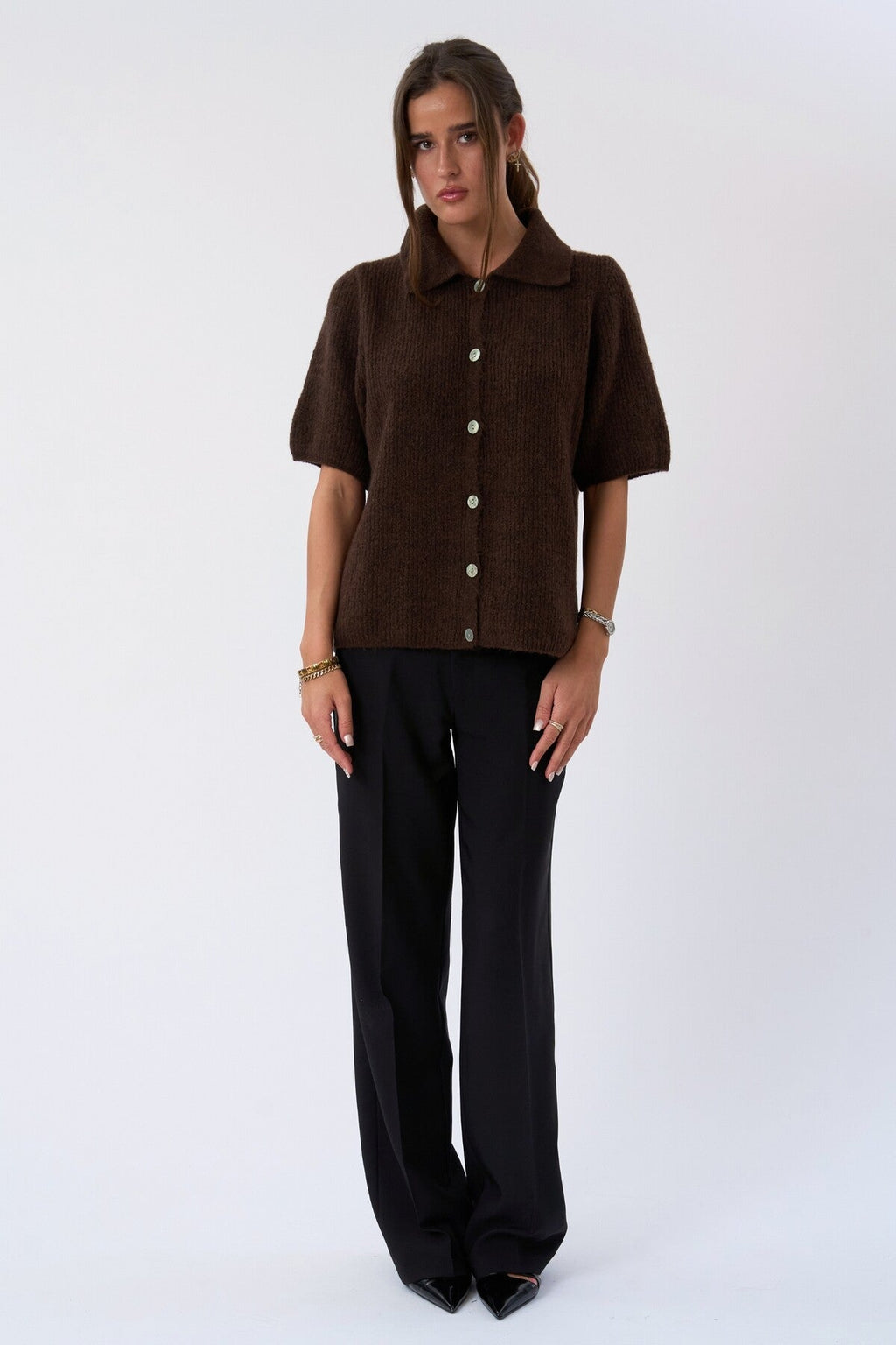 Mila large Pants - Noir