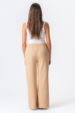 Sweatpants Wide - Sand