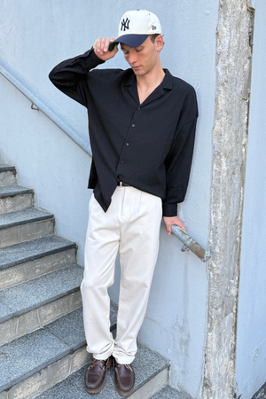 Chemise Aidan - noir