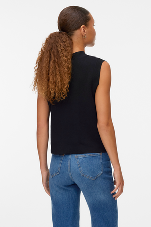 Gire de bouton Saba en V - noir