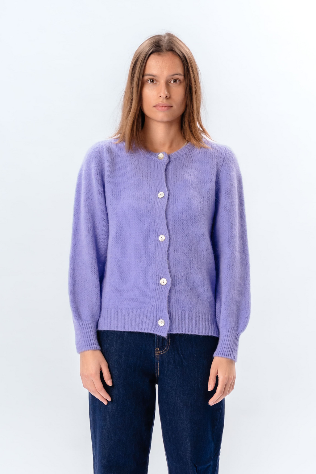 Anna Cardigan - Purple