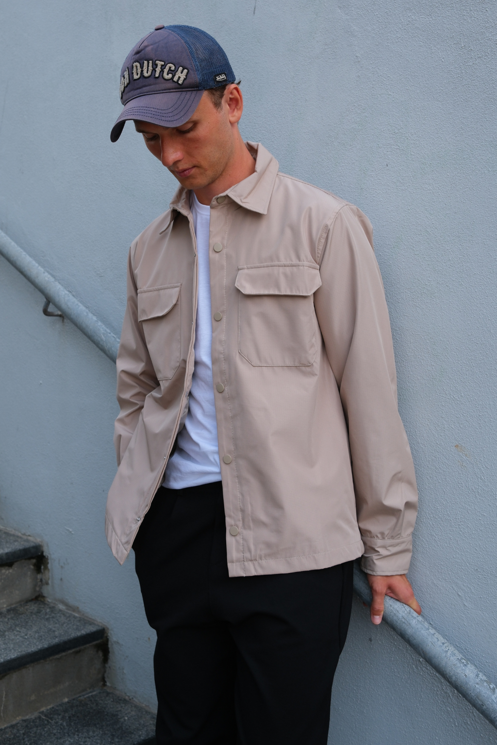 Oliver Overshirt - Beige