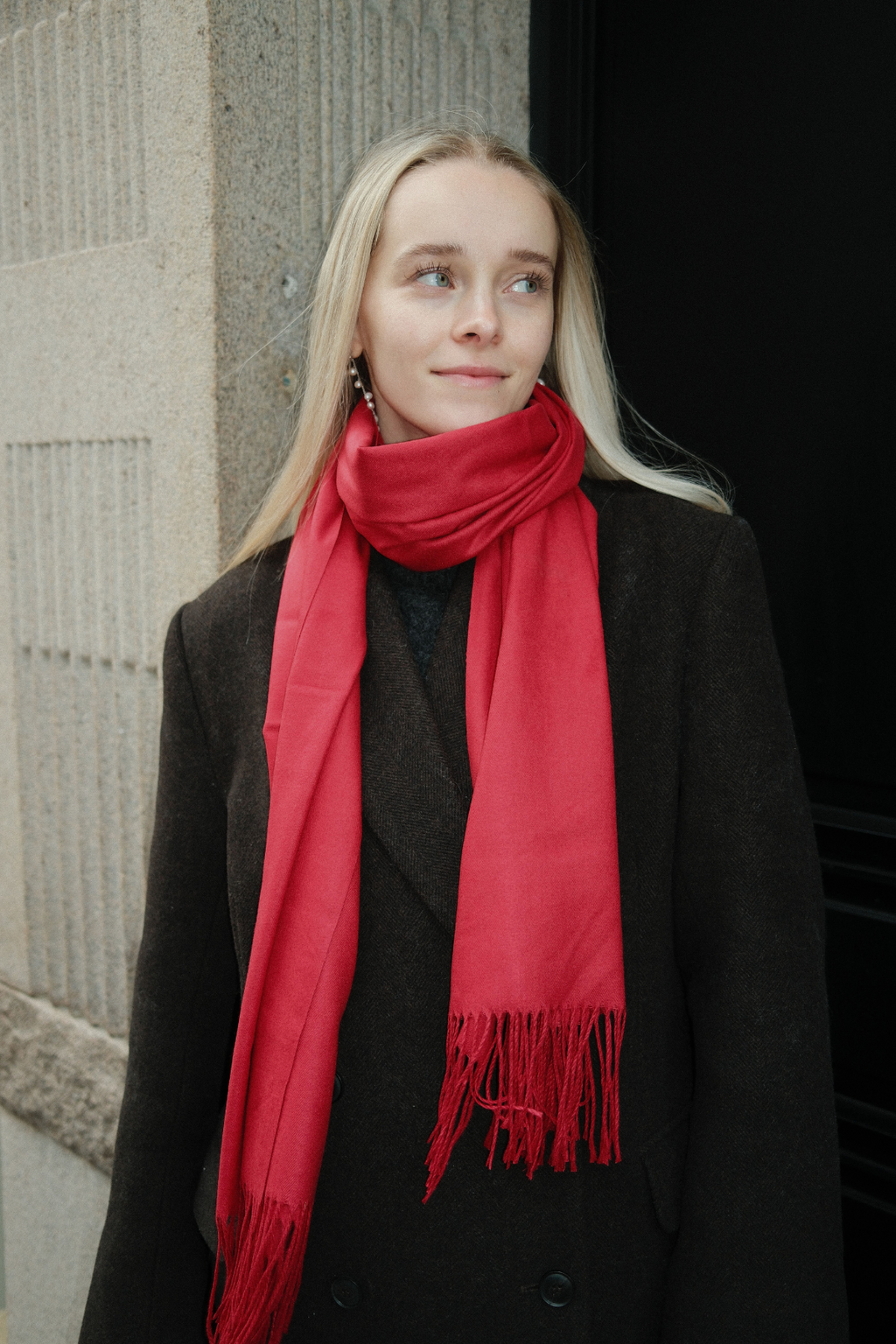 Écharpe - Rouge